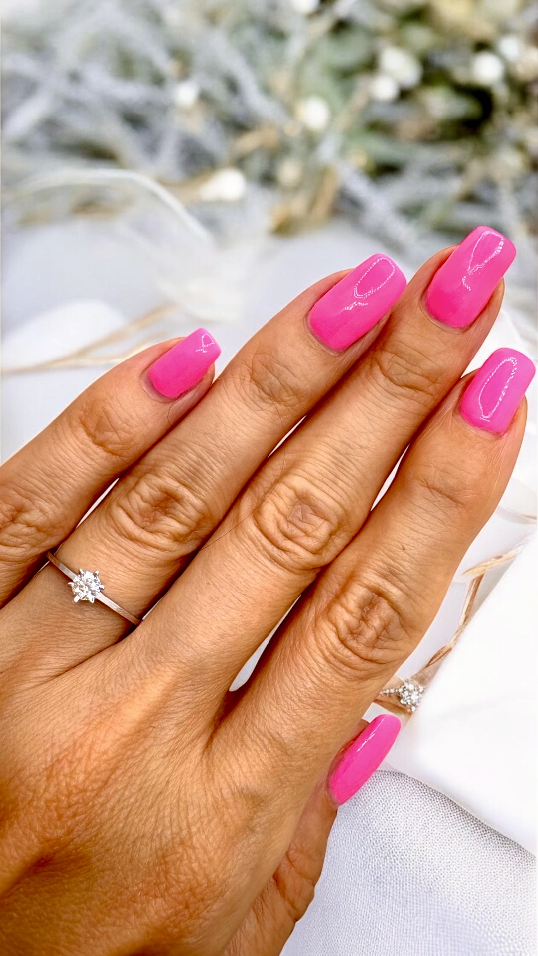 Arany Gyűrűk 14 karátos Gyűrű fehér arany 1 köves , eljegyzési (Nr.38)) webshop Gyűrű fehér arany 1 köves , eljegyzési (Nr.38))