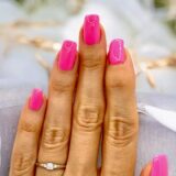 Arany Gyűrűk 14 karátos Gyűrű fehér arany 3 köves (Nr.42) webshop