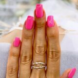 Arany Gyűrűk 14 karátos Gyűrű szív motívummal kövekkel (Nr.47) webshop