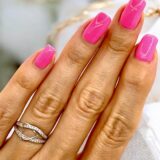 Arany Gyűrűk 14 karátos Gyűrű fehér arany szív motívummal (Nr.48) webshop