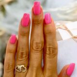 Arany Gyűrűk 14 karátos Gyűrű dupla szíves (Nr.58) webshop