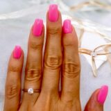 Arany Gyűrűk 14 karátos Gyűrű Fehér arany 4 karmos soliter (Nr.60) webshop