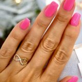 Arany Gyűrűk 14 karátos Gyűrű végtelen jeles (Nr.62) webshop