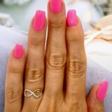 Arany Gyűrűk 14 karátos Gyűrű végtelen jeles (Nr.62) webshop