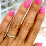 Arany Gyűrűk 14 karátos Gyűrű több köves (Nr.65) webshop