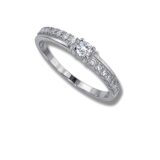 Arany Gyűrűk 14 karátos Gyűrű több köves (Nr.66) webshop Arany Gyűrűk 14 karátos Gyűrű több köves (Nr.66) webshop