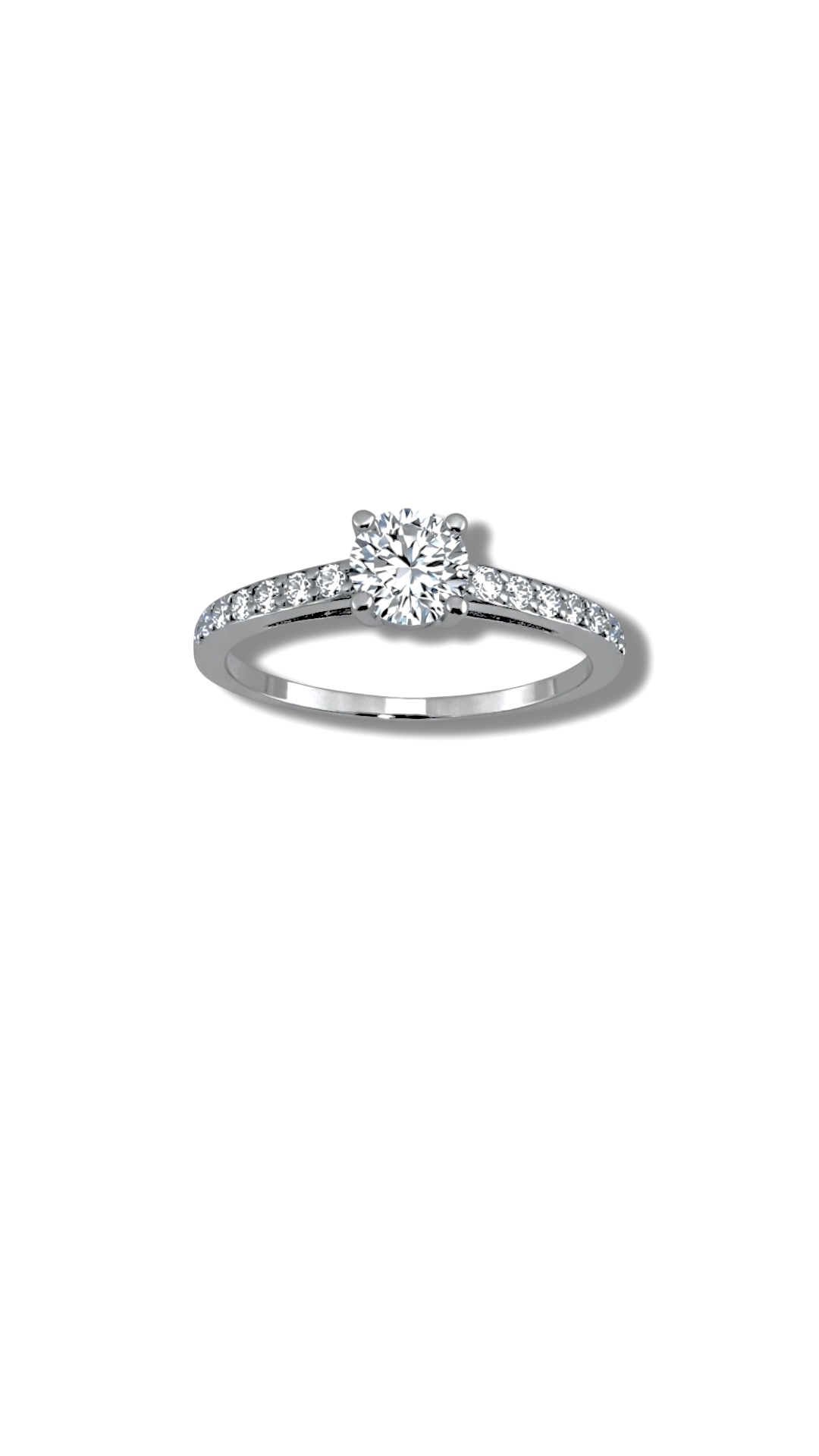 Arany Gyűrűk 14 karátos Gyűrű fehér arany ,többköves ,eljegyzési (Nr.36) webshop Arany Gyűrűk 14 karátos Gyűrű fehér arany ,többköves ,eljegyzési (Nr.36) webshop