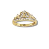 Arany Gyűrűk 14 karátos Gyűrű “Hercegnős” Sárga arany (Nr.53) webshop Arany Gyűrűk 14 karátos Gyűrű “Hercegnős” Sárga arany (Nr.53) webshop