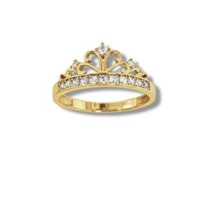 Arany Gyűrűk 14 karátos Gyűrű “Hercegnős” Sárga arany (Nr.53) webshop