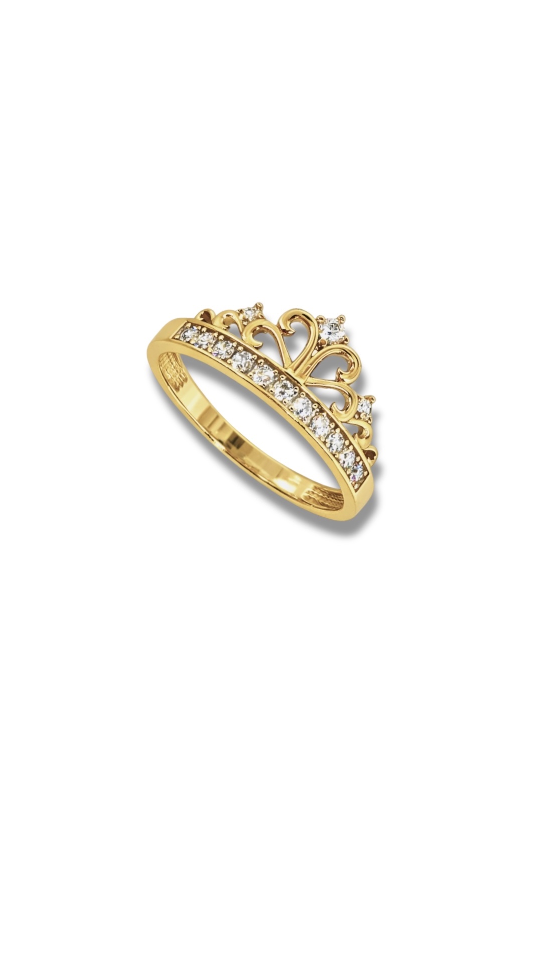 Arany Gyűrűk 14 karátos Gyűrű “Hercegnős” Sárga arany (Nr.53) webshop Gyűrű “Hercegnős” Sárga arany (Nr.53)