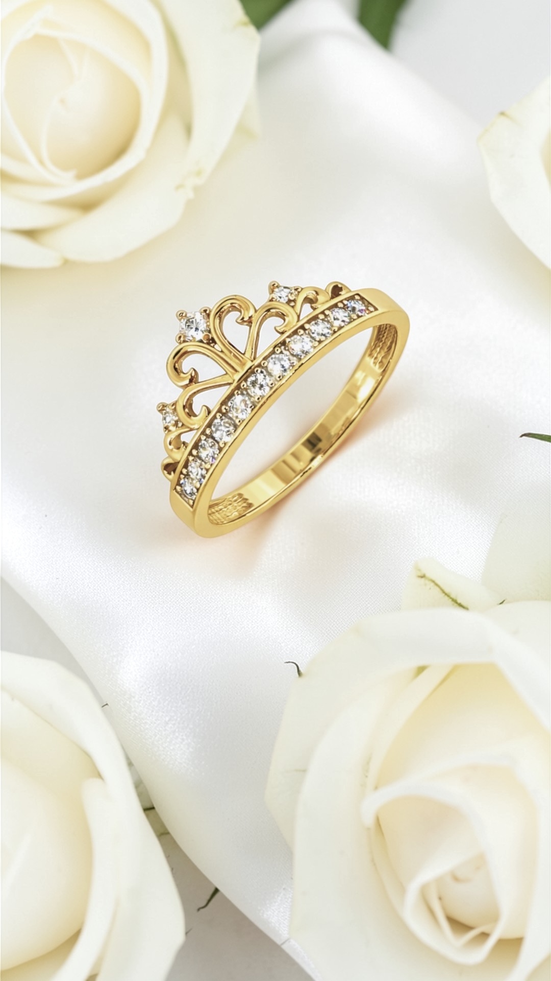 Arany Gyűrűk 14 karátos Gyűrű “Hercegnős” Sárga arany (Nr.53) webshop Gyűrű “Hercegnős” Sárga arany (Nr.53)