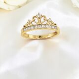 Arany Gyűrűk 14 karátos Gyűrű “Hercegnős” Sárga arany (Nr.53) webshop Arany Gyűrűk 14 karátos Gyűrű “Hercegnős” Sárga arany (Nr.53) webshop