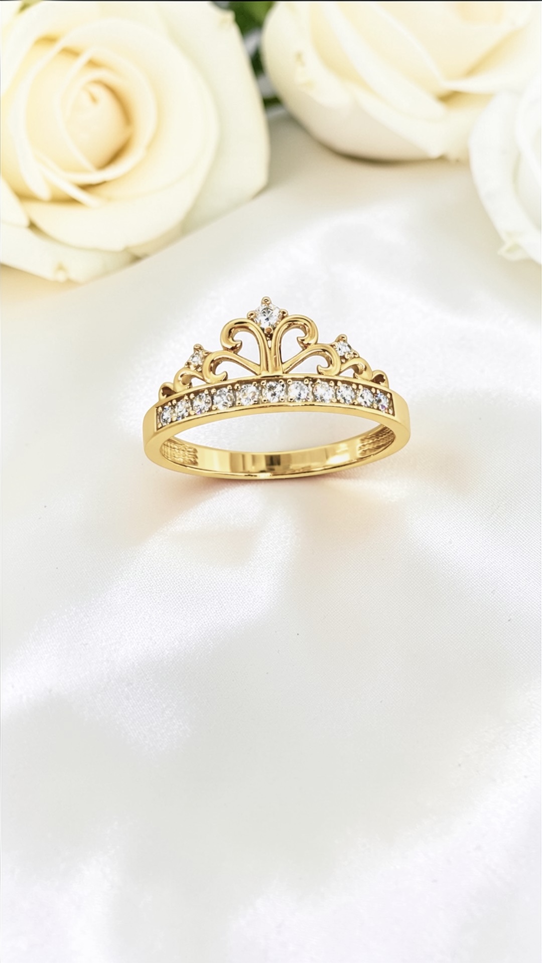 Arany Gyűrűk 14 karátos Gyűrű “Hercegnős” Sárga arany (Nr.53) webshop Gyűrű “Hercegnős” Sárga arany (Nr.53)