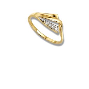 Arany Gyűrűk 14 karátos Gyűrű sárga arany cirkónia kövekkel (Nr.26) webshop Arany Gyűrűk 14 karátos Gyűrű sárga arany cirkónia kövekkel (Nr.26) webshop