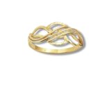 Arany Gyűrűk 14 karátos Gyűrű hullámos vésett modell (Nr.11) webshop Arany Gyűrűk 14 karátos Gyűrű hullámos vésett modell (Nr.11) webshop