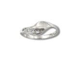 Arany Gyűrűk 14 karátos Gyűrű fehér arany köves (Nr.27) webshop Arany Gyűrűk 14 karátos Gyűrű fehér arany köves (Nr.27) webshop