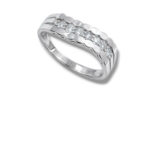 Arany Gyűrűk 14 karátos Gyűrű fehér arany köves (Nr.23) webshop Arany Gyűrűk 14 karátos Gyűrű fehér arany köves (Nr.23) webshop