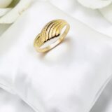 Arany Gyűrűk 14 karátos Gyűrű könnyű súlyú (Nr.18) webshop