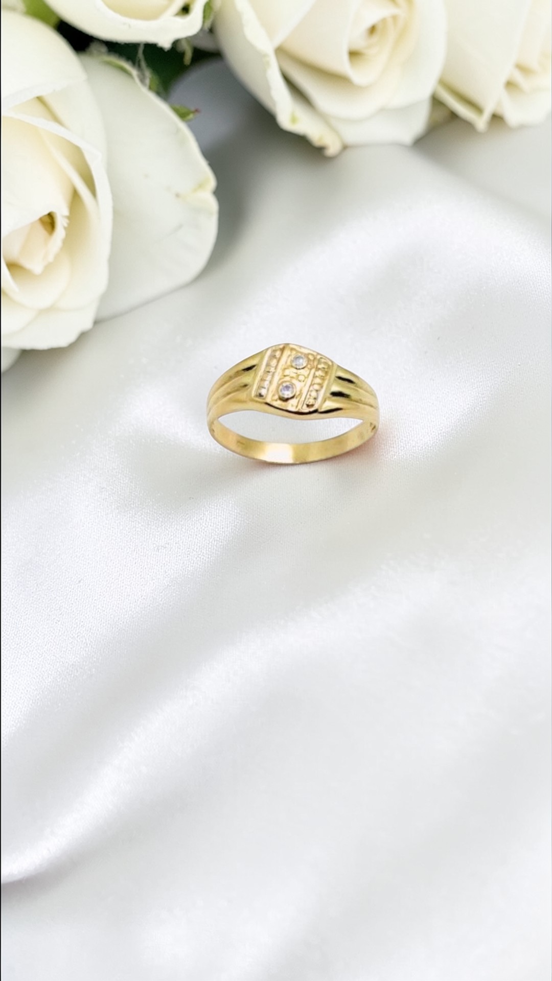 Arany Gyűrűk 14 karátos Gyűrű köves kis súlyú (Nr.17) webshop Gyűrű köves kis súlyú (Nr.17)