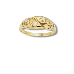 Arany Gyűrűk 14 karátos Gyűrű könnyű súlyú (Nr.15) webshop