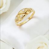 Arany Gyűrűk 14 karátos Gyűrű könnyű súlyú (Nr.15) webshop