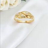 Arany Gyűrűk 14 karátos Gyűrű könnyű súlyú (Nr.15) webshop