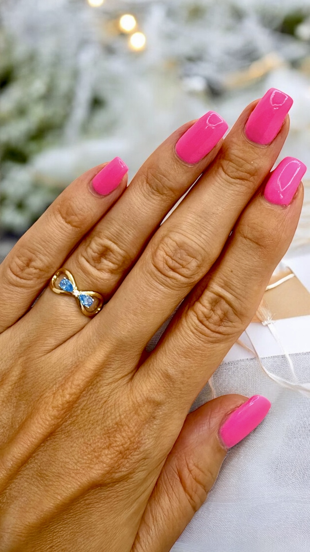 Arany Gyűrűk 14 karátos Gyűrű világos kék kővel (Nr.10) webshop Gyűrű világos kék kővel (Nr.10)