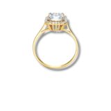 Arany Gyűrűk 14 karátos Gyűrű köves téglalap alakú (Nr.8) webshop Arany Gyűrűk 14 karátos Gyűrű köves téglalap alakú (Nr.8) webshop