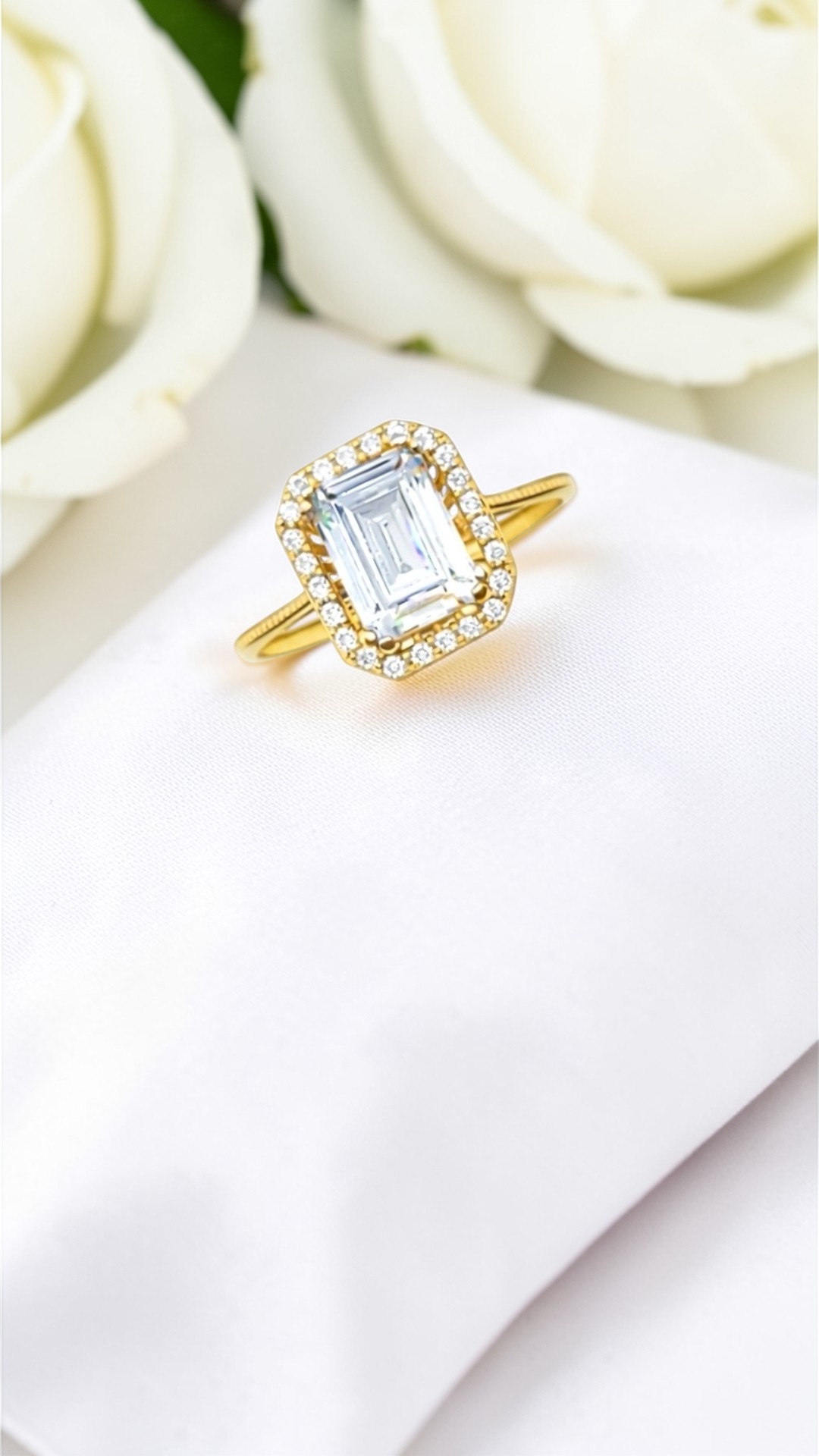 Arany Gyűrűk 14 karátos Gyűrű köves téglalap alakú (Nr.8) webshop Gyűrű köves téglalap alakú (Nr.8)