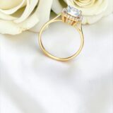 Arany Gyűrűk 14 karátos Gyűrű köves téglalap alakú (Nr.8) webshop Arany Gyűrűk 14 karátos Gyűrű köves téglalap alakú (Nr.8) webshop