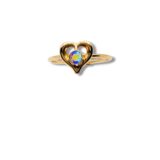 Arany Gyűrűk 14 karátos Gyűrű szíves , kislányoknak (Nr.5) webshop Arany Gyűrűk 14 karátos Gyűrű szíves , kislányoknak (Nr.5) webshop