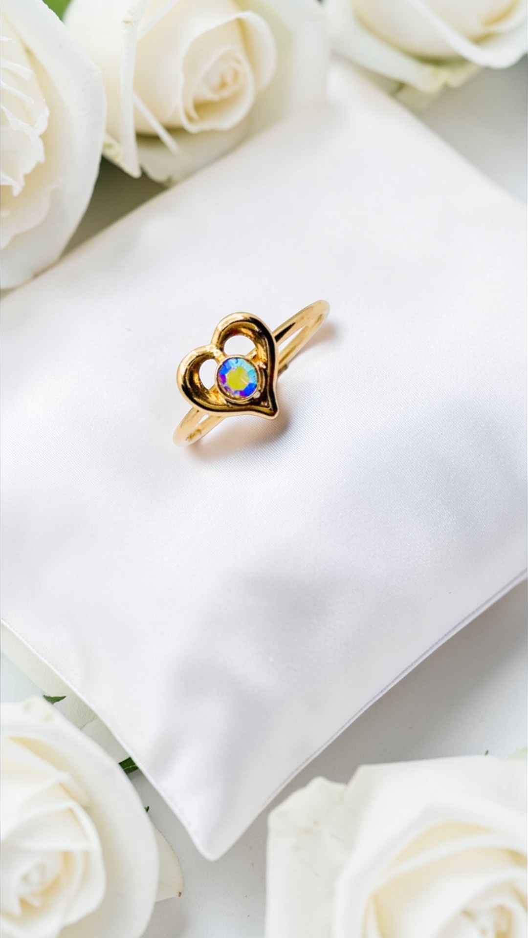 Arany Gyűrűk 14 karátos Gyűrű szíves , kislányoknak (Nr.5) webshop Gyűrű szíves , kislányoknak (Nr.5)