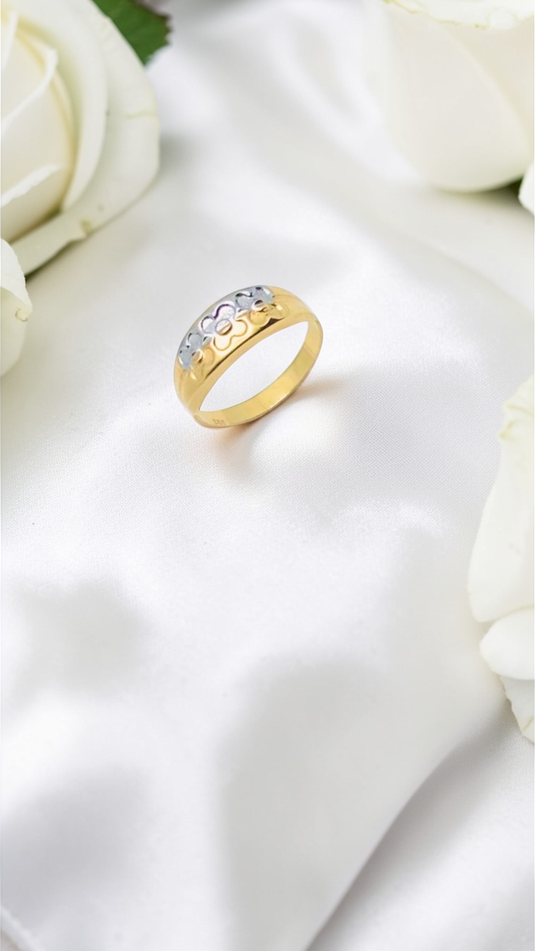 Arany Gyűrűk 14 karátos Gyűrű vékony lemezből kislányoknak (Nr.4) webshop Gyűrű vékony lemezből kislányoknak (Nr.4)