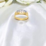 Arany Gyűrűk 14 karátos Gyűrű vékony lemezből kislányoknak (Nr.4) webshop Arany Gyűrűk 14 karátos Gyűrű vékony lemezből kislányoknak (Nr.4) webshop