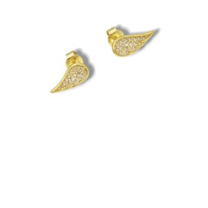 Arany Női fülbevaló 14 karátos Fülbevaló , angyalszárnyas modell (Nr.39) webshop