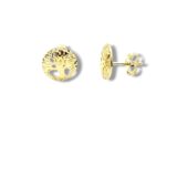 Arany Női fülbevaló 14 karátos Fülbevaló , életfa motívummal  (Nr.37) webshop