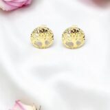Arany Női fülbevaló 14 karátos Fülbevaló , életfa motívummal  (Nr.37) webshop