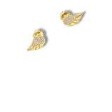 Arany Női fülbevaló 14 karátos Fülbevaló , angyalszárnyas modell (Nr.38) webshop