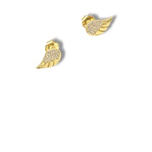 Arany Női fülbevaló 14 karátos Fülbevaló , angyalszárnyas modell (Nr.38) webshop