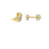 Arany Női fülbevaló 14 karátos Fülbevaló , angyalszárnyas modell (Nr.38) webshop