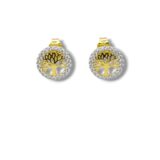 Arany Női fülbevaló 14 karátos Fülbevaló , cirkónia köves , életfás modell (Nr.36) webshop
