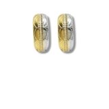 Arany Női fülbevaló 14 karátos Fülbevaló , ródium díszes , francia záras modell (Nr.22) webshop