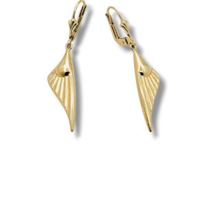 Arany Női fülbevaló 14 karátos Fülbevaló , Csüngős , patent záras modell (Nr.21) webshop