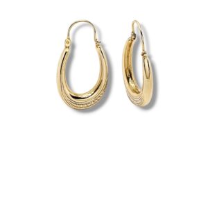 Arany Női fülbevaló 14 karátos Fülbevaló , kreola fazon (Nr.20) webshop