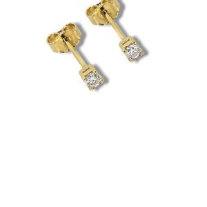 Arany Női fülbevaló 14 karátos Fülbevaló , sárga arany , cirkónia köves , stekkeres modell (Nr.17) webshop