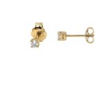 Arany Női fülbevaló 14 karátos Fülbevaló , sárga arany , cirkónia köves , stekkeres modell (Nr.17) webshop