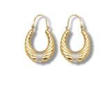 Arany Női fülbevaló 14 karátos Fülbevaló , kreola fazonú (Nr.7) webshop