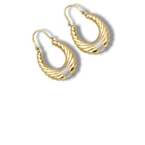 Arany Női fülbevaló 14 karátos Fülbevaló , kreola fazonú (Nr.7) webshop