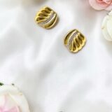 Arany Női fülbevaló 14 karátos Fülbevaló , levél díszes stekkeres modell (Nr.4) webshop Arany Női fülbevaló 14 karátos Fülbevaló , levél díszes stekkeres modell (Nr.4) webshop