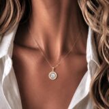 Arany Medálok 14 karátos Medál , Kerek sok köves ( Nr.61) webshop